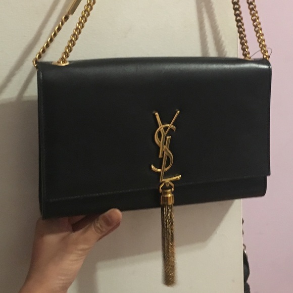 YSL clutch golden chain crossbody - Picture 6 of 7